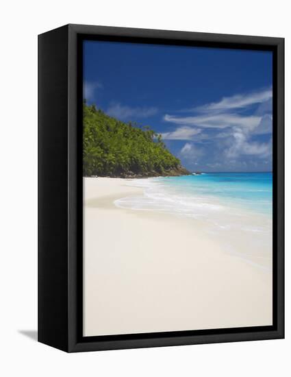 Sandy Beach, Seychelles, Indian Ocean, Africa-Papadopoulos Sakis-Framed Stretched Canvas