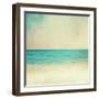 Sandy Beach.-Malija-Framed Art Print