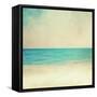 Sandy Beach.-Malija-Framed Stretched Canvas