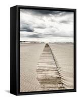 Sandy Boardwalk-Incado-Framed Stretched Canvas