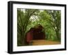 Sandy Creek Covered Bridge, Jefferson County, Missouri, USA-Charles Gurche-Framed Photographic Print