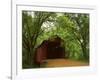 Sandy Creek Covered Bridge, Jefferson County, Missouri, USA-Charles Gurche-Framed Photographic Print