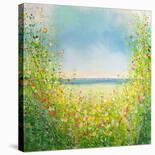 Many Coloured Landscape-Sandy Dooley-Stretched Canvas