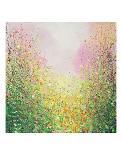 Path of Daisies-Sandy Dooley-Stretched Canvas