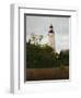 Sandy Hook Lighthouse-David Knowlton-Framed Premium Giclee Print