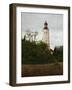 Sandy Hook Lighthouse-David Knowlton-Framed Giclee Print