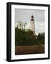 Sandy Hook Lighthouse-David Knowlton-Framed Giclee Print