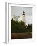 Sandy Hook Lighthouse-David Knowlton-Framed Giclee Print