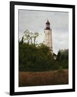 Sandy Hook Lighthouse-David Knowlton-Framed Giclee Print