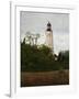 Sandy Hook Lighthouse-David Knowlton-Framed Giclee Print