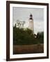 Sandy Hook Lighthouse-David Knowlton-Framed Giclee Print