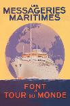 Marseille Cruise Package: Black Sea-Morocco-Senegal-Sandy Hook-Mounted Art Print