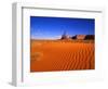 Sandy Landscape in Monument Valley-Robert Glusic-Framed Photographic Print