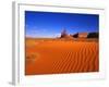 Sandy Landscape in Monument Valley-Robert Glusic-Framed Photographic Print