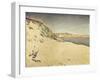 Sandy Ocean Beach-Paul Signac-Framed Giclee Print