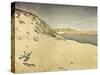 Sandy Ocean Beach-Paul Signac-Stretched Canvas