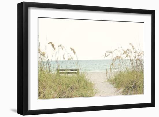 Sandy Path-Gail Peck-Framed Photographic Print