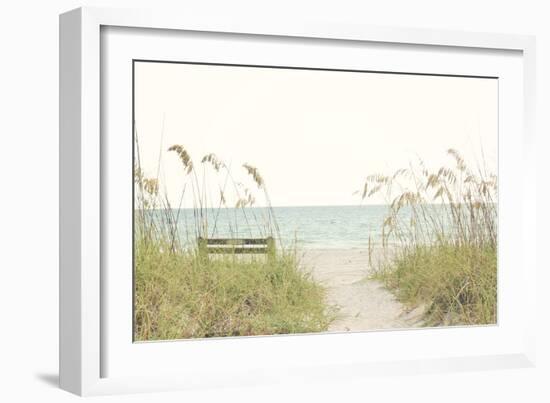 Sandy Path-Gail Peck-Framed Photographic Print