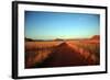 Sandy Road Going to A Farm-watchtheworld-Framed Photographic Print