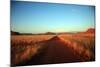 Sandy Road Going to A Farm-watchtheworld-Mounted Photographic Print