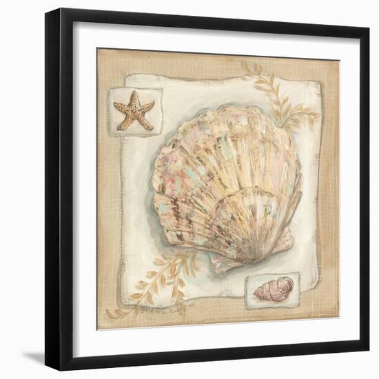 Sandy Scallop-Kate McRostie-Framed Art Print