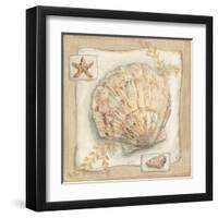 Sandy Scallop-Kate McRostie-Framed Art Print