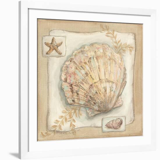 Sandy Scallop-Kate McRostie-Framed Art Print