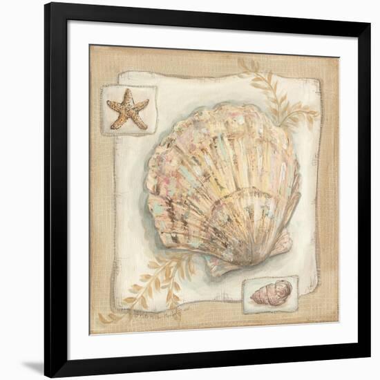 Sandy Scallop-Kate McRostie-Framed Art Print