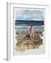 Sandy Shore-Kirstie Adamson-Framed Giclee Print