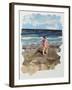 Sandy Shore-Kirstie Adamson-Framed Giclee Print