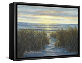 Sandy Shore-Bruce Dumas-Framed Stretched Canvas