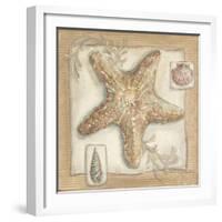 Sandy Starfish-Kate McRostie-Framed Art Print