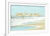 Sandy Toes, No Woes-Bruce Nawrocke-Framed Photographic Print