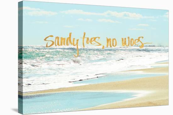 Sandy Toes, No Woes-Bruce Nawrocke-Stretched Canvas