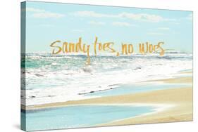 Sandy Toes, No Woes-Bruce Nawrocke-Stretched Canvas