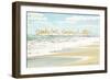 Sandy Toes, Sunkissed Nose-Bruce Nawrocke-Framed Art Print