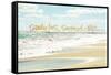 Sandy Toes, Sunkissed Nose-Bruce Nawrocke-Framed Stretched Canvas