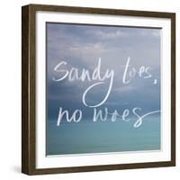 Sandy Toes-Susan Bryant-Framed Art Print