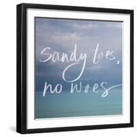 Sandy Toes-Susan Bryant-Framed Art Print