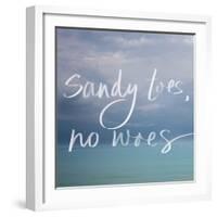 Sandy Toes-Susan Bryant-Framed Art Print