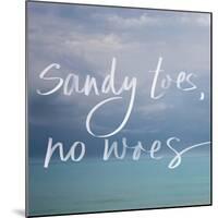 Sandy Toes-Susan Bryant-Mounted Art Print