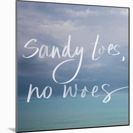 Sandy Toes-Susan Bryant-Mounted Art Print