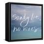 Sandy Toes-Susan Bryant-Framed Stretched Canvas