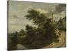 Sandy Track in the Dunes-Jacob Isaacksz Van Ruisdael-Stretched Canvas