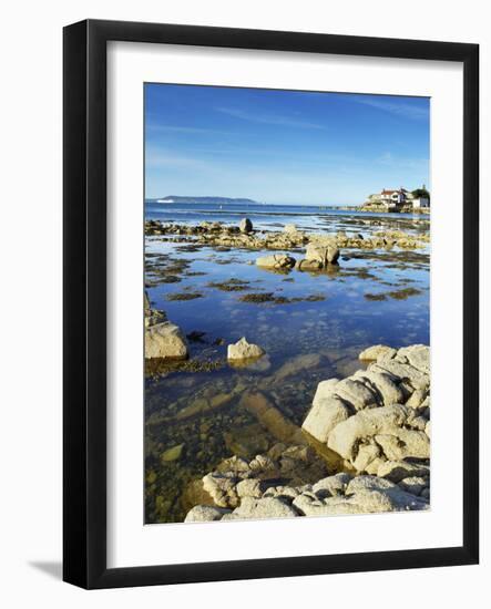 Sandycove, with James Joyce Tower Museum, Dublin, County Dublin, Republic of Ireland, Europe-Jeremy Lightfoot-Framed Photographic Print