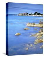 Sandycove, with James Joyce Tower Museum, Dublin, County Dublin, Republic of Ireland, Europe-Jeremy Lightfoot-Stretched Canvas