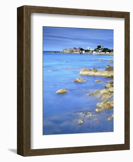 Sandycove, with James Joyce Tower Museum, Dublin, County Dublin, Republic of Ireland, Europe-Jeremy Lightfoot-Framed Photographic Print