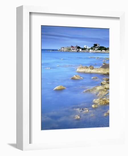 Sandycove, with James Joyce Tower Museum, Dublin, County Dublin, Republic of Ireland, Europe-Jeremy Lightfoot-Framed Photographic Print