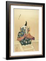 Sanemori, from the series One Hundred No Dramas , 1898-1903-Tsukioka Kogyo-Framed Giclee Print