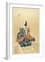 Sanemori, from the series One Hundred No Dramas , 1898-1903-Tsukioka Kogyo-Framed Giclee Print